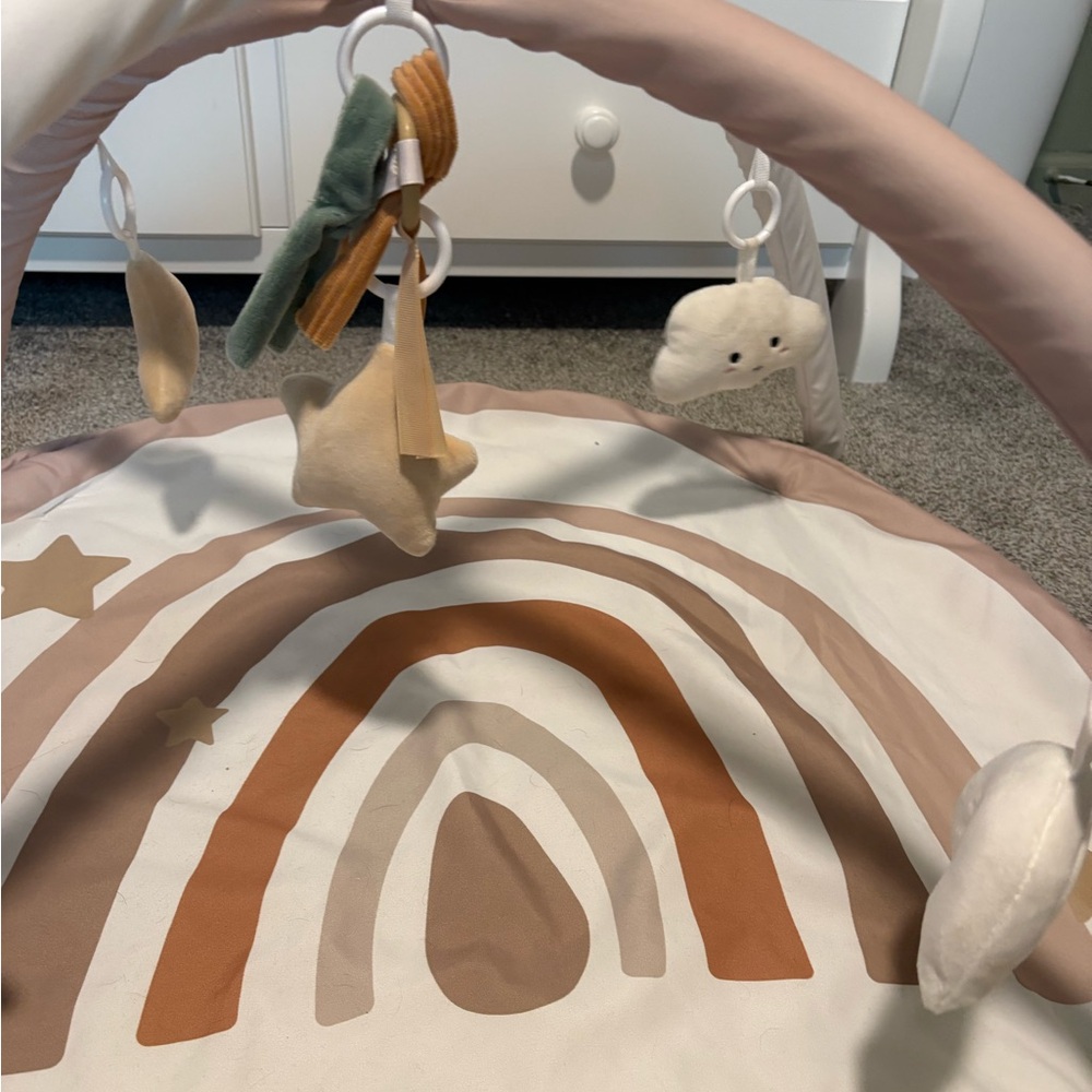 Rainbow Baby Play Gym with Hanging Toys - Picture 2 of 3